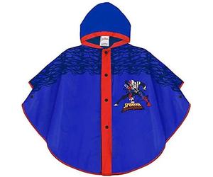 SPIDERMAN Mantella Impermeabile PERLETTI per bambini 3/6 anni Taglia Unica