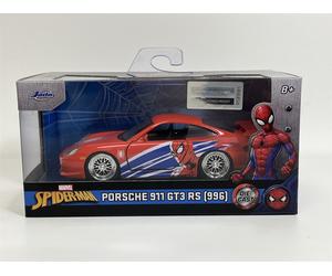 Spiderman Marvel Porsche 911 GT3 RS 996 1:32 Jada 253222020 36068