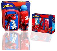 Spiderman Marvel - Porta Pranzo/Merenda Per Bambini, In Plastica