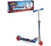Mondo 28687 Scooter Spiderman Monopattino 2 Ruote Pieghevole in Alluminio con Pe