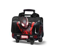SPIDERMAN NERO MOCHILA CARTELLA TROLLEY 2.0 SPIDERMAN MILES