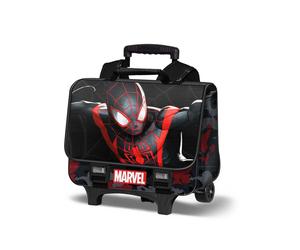 SPIDERMAN NERO MOCHILA CARTELLA TROLLEY 2.0 SPIDERMAN MILES