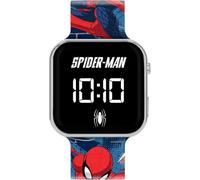 Spiderman, orologio con display a LED e cinturino in silicone per bambini