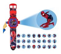 Spiderman - Orologio da polso digitale con proiettore 24 immagini per ragazzi...