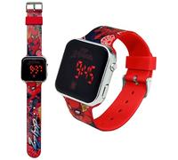 Spiderman Orologio da Polso Digitale Led per Bambino e Bambina, Funzione data, Formato 12/24 Ore