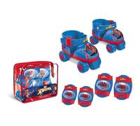 Mondo Toys - pattini a rotelle regolabili Spiderman Marvel per bambini - Taglia