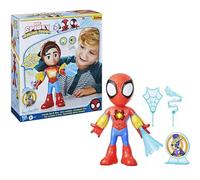 Marvel F83175E0 Amazing Friends Electronic Suit Up Spidey, 10-Inch Action Figure