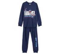 E_0002_S0736937 SpideR-Man Pigiama Per bambini Spider-Man Blu scuro Taglia:6 ann