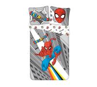Spiderman Pop Copripiumino Singolo 140x200 + Federa Cotone Marvel