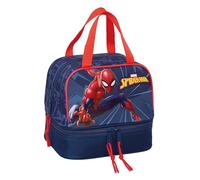SPIDERMAN - Portamerienda, Portatodo, Qualità e Massima Resistenza, Porta Cibo, Ricreo, Spuntino e Colazione, 20 x 15 x 20 cm