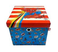 Spider-Man, Contenitore pieghevole a forma di scatola quadrata con coperchio, poggiapiedi, portata fino a 30 kg