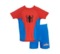 Spiderman - Ragazzi Due Pezzi Costume da Bagno - Uomo Ragno - 18-24 Mesi