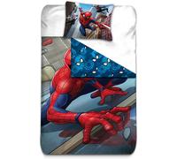 Spiderman Reversibile Copripiumino con Federa Letto Singolo (U.S Doppio)