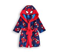 Marvel Vestaglia di Spider-Man per ragazzi | Accappatoio pigiama per bambini supereroe blu rosso | Regalo di abbigliamento per vestaglia di fumetti