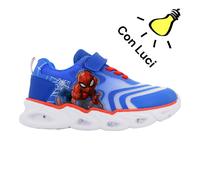 Spiderman scarpe con luci da bambino R1310434T-J251 in ecopelle blu