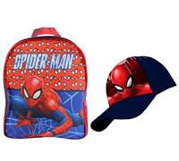 Spiderman Set 2 Pezzi, Zaino, e Cappellino Regolabile.