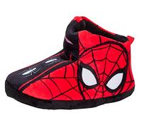 Spiderman Slipper Boots per ragazzi pantofole stivaletti caldi foderati Pull On House Shoes
