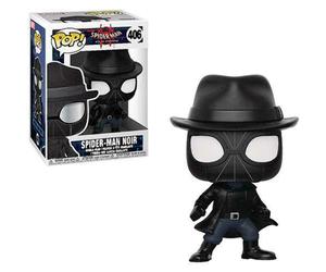 Spiderman Spider-verse Pop Funko Spider-Man Noir Vinyl Figure Marvel n° 406