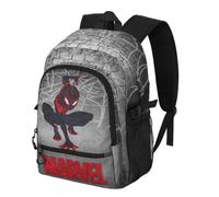 Spiderman Spin-Zaino Fight FAN 2.2, Grigio, 31 x 44 cm, Capacità 24 L
