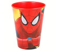 Spiderman Stor 22407, bicchiere di plastica piccolo, 260 ml, confezione da 1