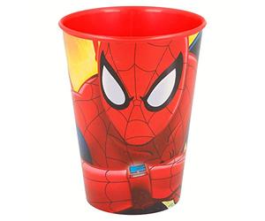 Spiderman Stor 22407, bicchiere di plastica piccolo, 260 ml, confezione da 1