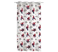 Spiderman, Tenda a Velo Con Anelli, Tenda Cameretta, Tenda per Interni, 140x290, Marvel, Prodotto Ufficiale, (Pannello Singolo)