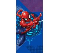 SPIDERMAN UOMO RAGNO Asciugamano TELO MARE Spiaggia 70x140cm HALANTEX SPM-0901T