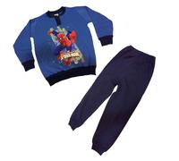 SPIDERMAN UOMO RAGNO pigiama serafino lungo bambino taglia 5/6 anni bambino
