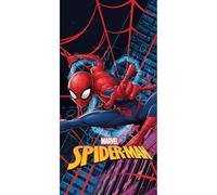 SPIDERMAN UOMO RAGNO Asciugamano TELO MARE Spiaggia 70x140cm HALANTEX SPM-218T