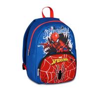 Seven Zainetto Scuola Spiderman, Blu, 14 L, Monoscomparto, Tasca frontale, Tasca porta borraccia, Multifunzione, Asilo, Tempo libero, Viaggi, Bambino