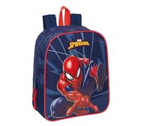 SPIDERMAN - Zaino per bambini, zaino per bambini, zaino per scuola, adattabile al carrello, ideale per asilo, comodo e versatile, qualità e resistenza, 22 x 10 x 27 cm