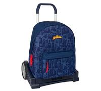 SPIDERMAN - Zaino scuola 774, schienale ergonomico, con carrello Safta Evolution, ideale per bambini di diverse età, comodo e versatile, qualità e resistenza, 33 x 15 x 42 cm
