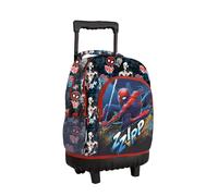 Spiderman Zaino Trolley Grande Scuola Elementare Bambino