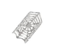 Spiders Web - Cuffia per orecchie alla moda, comoda clip per feste, per Halloween, casual, per Halloween, per tutti i giorni, per Halloween, ragni web, polsini, Taglia unica, come descritto