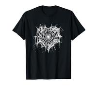 Spiderweb Love Spooky Design Creato Per Spight Night Party Maglietta