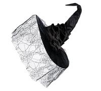 Spiderweb Witch Caps Per Adulti Wizard Halloween Party Sentieri Cloche Festival Copricapo Palcoscenico Accessori