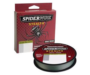 SPIDERWIRE 1374599, Stealth Braid-Bobina di Filo Superline, 200 m, Diametro 0,03 cm, Resistenza alla Rottura 9,1 kg, Colore: Verde Muschio Uomo, 9lb-200yd