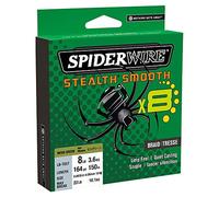 Spiderwire Stealth Smooth 8 New 2020, Blue Camo, 8 fili intrecciati con micro rivestimento, 150 m, 0,06 mm - 0,39 mm, 5,4 kg - 46,3 kg