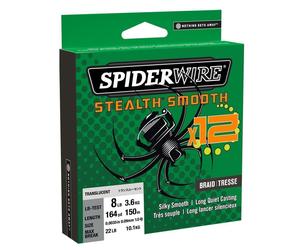 Spiderwire Stealth Smooth x12 Treccia 0,13 mm 12,7 kg 150 m Bianco