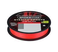 SPIDERWIRE STEALTH SMOOTH X8 RED 300MT 0,19MM