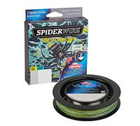 SpiderWire Ultracast Braid Vanish Fluorocarbon Dual Spool, 10lb Aqua Camo Braid with 20lb Clear Fluoro Leader, 164yd | 150m
