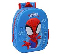 SPIDEY 3D School Backpack, with 3D Design, Adaptable to Cart, Ideal for Children