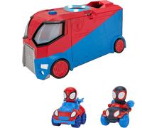 Base mobile di spidey per il trasporto dei veicoli e con diverse funzioni di gioco