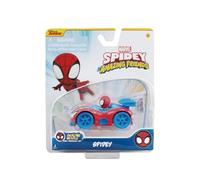 Spidey and his Amazing Friends Amazing Metals - Macchina da corsa in scala 1:64 (Spidey)