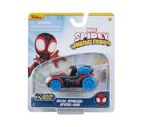 Spidey and his Amazing Friends Amazing Metals - Macchina da corsa in scala 1:64 (Miles Morales: Spider-Man)