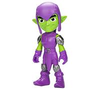 SPIDEY AND HIS AMAZING FRIENDS- Supersized Green Goblin Marvel Verde Figura, Colore, 7720059