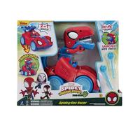 SPIDEY AND HIS AMAZING FRIENDS Marvel Spidey-Rex Racer - Veicolo da 20,3 cm con suoni che si trasformano da veicolo a dinosauro