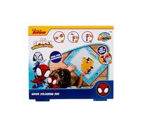 Spidey Aqua - Tappetino da pittura ad acqua Marvel per bambini, set da disegno riutilizzabile con penna, pittura pulita senza caos, giocattolo creativo Disney per ragazzi e ragazze, Aqua Playmat