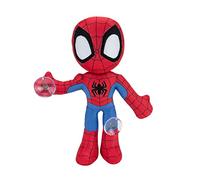 SPIDEY - Assortimento Clinger Web da 22 cm articolato, Ghost-Spider, Miles Morales - Peluche Spiderman con ventose-aderisce a pareti, finestre e altro ancora, SNF0034, Multi