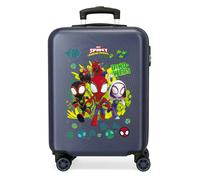 Spidey Dino Webs Trolley Abs 55 Cm 4 Ruote Blu Marino